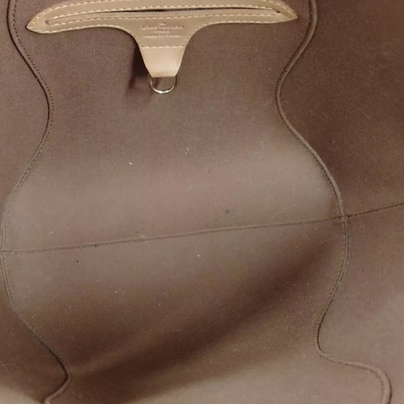 Louis Vuitton LV Hand Bag Ellipse MM Brown Monogram Brown Leather Tote Bag - Picture 13 of 15